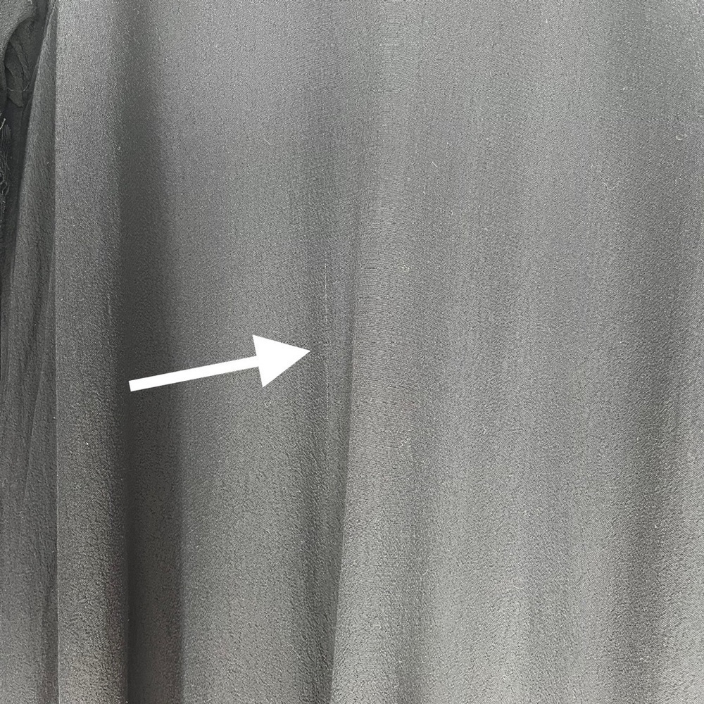 For Love and Lemons Festival Boho Lace Bell Sleeve Mini Dress Black Size XS - Picture 10 of 12